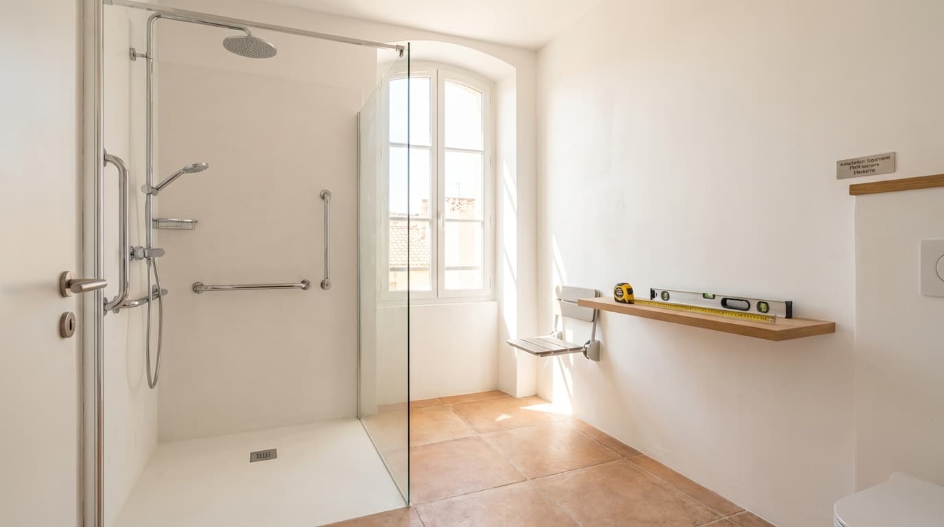 Adaptation logement PMR Marseille — Artisan Handibat & Silverbat