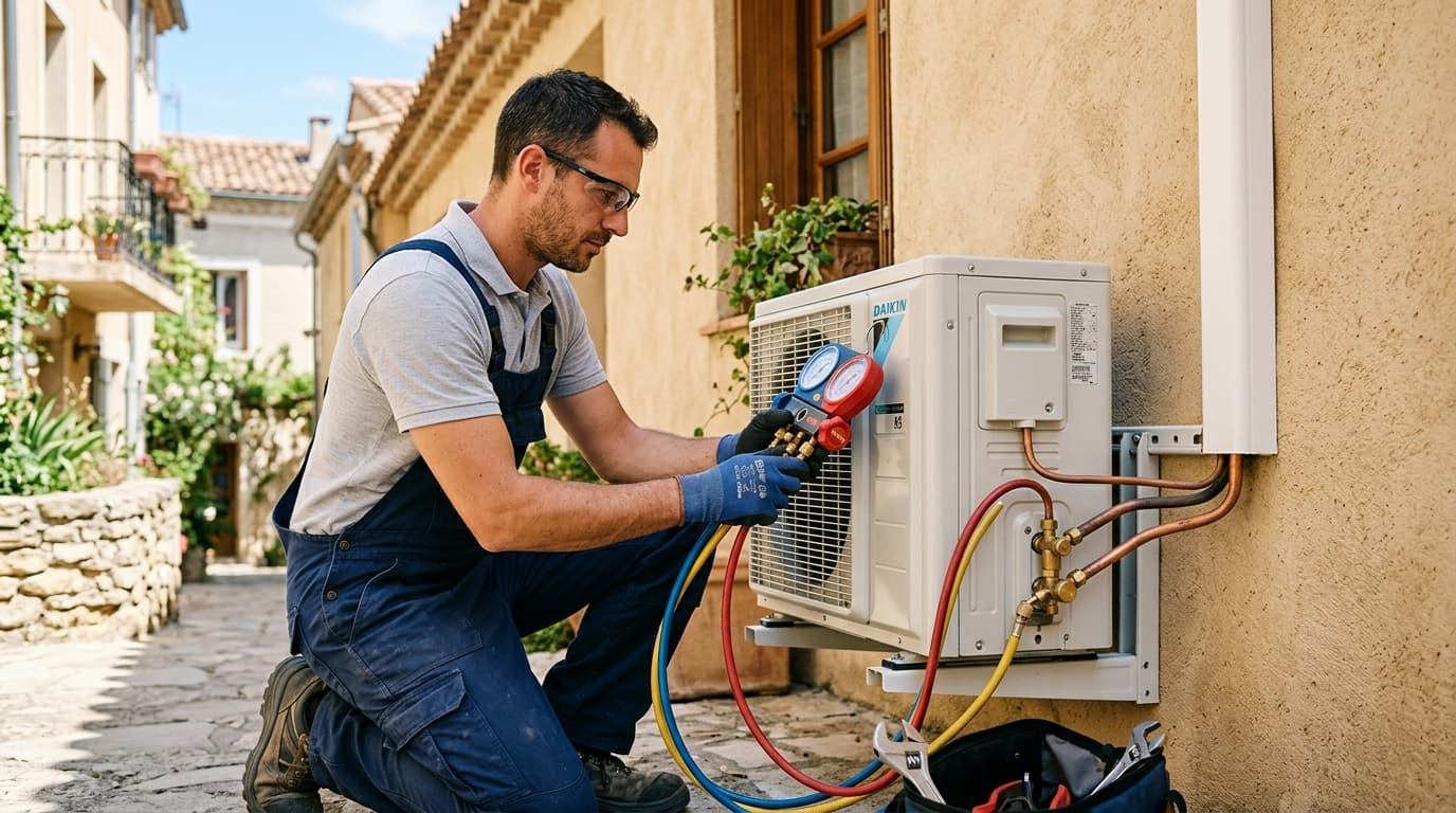 Recharge gaz climatisation : qui a le droit, prix, F-Gas